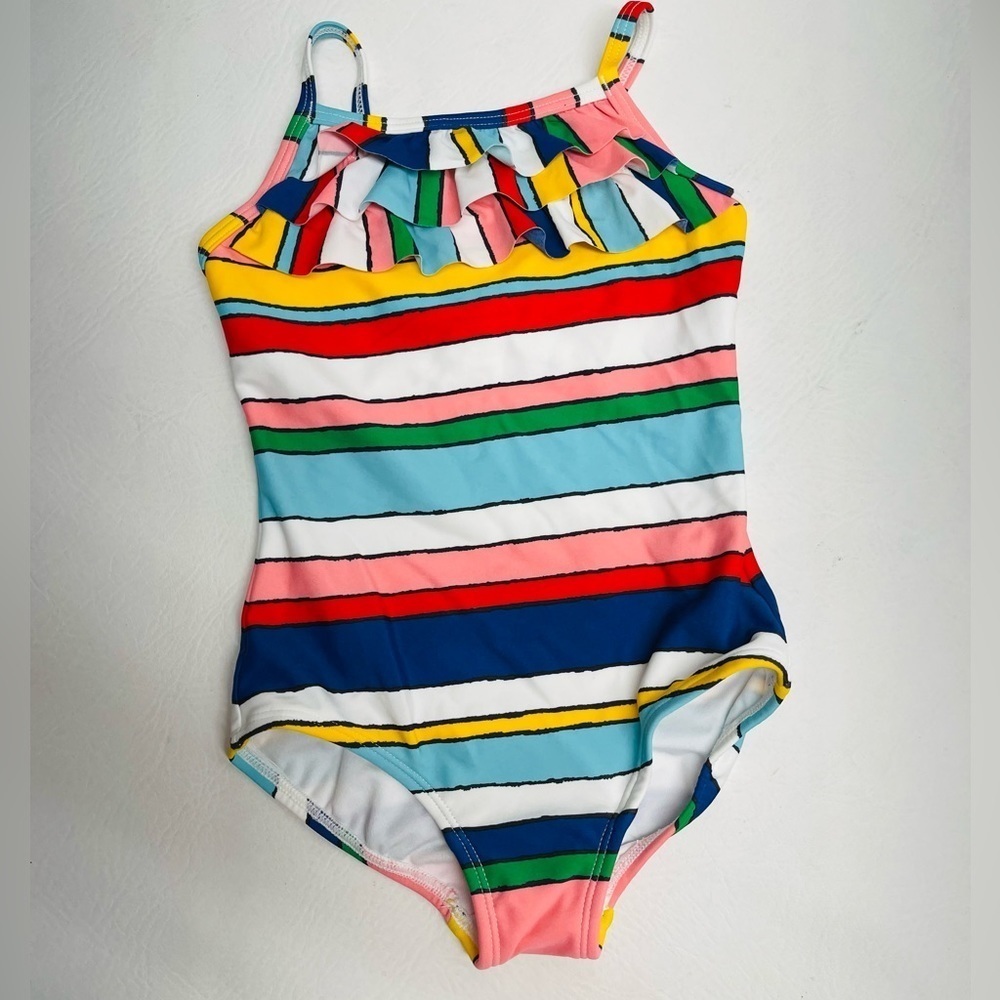Hanna Andersson girls swimsuit multicolor size US 4 100 nwt